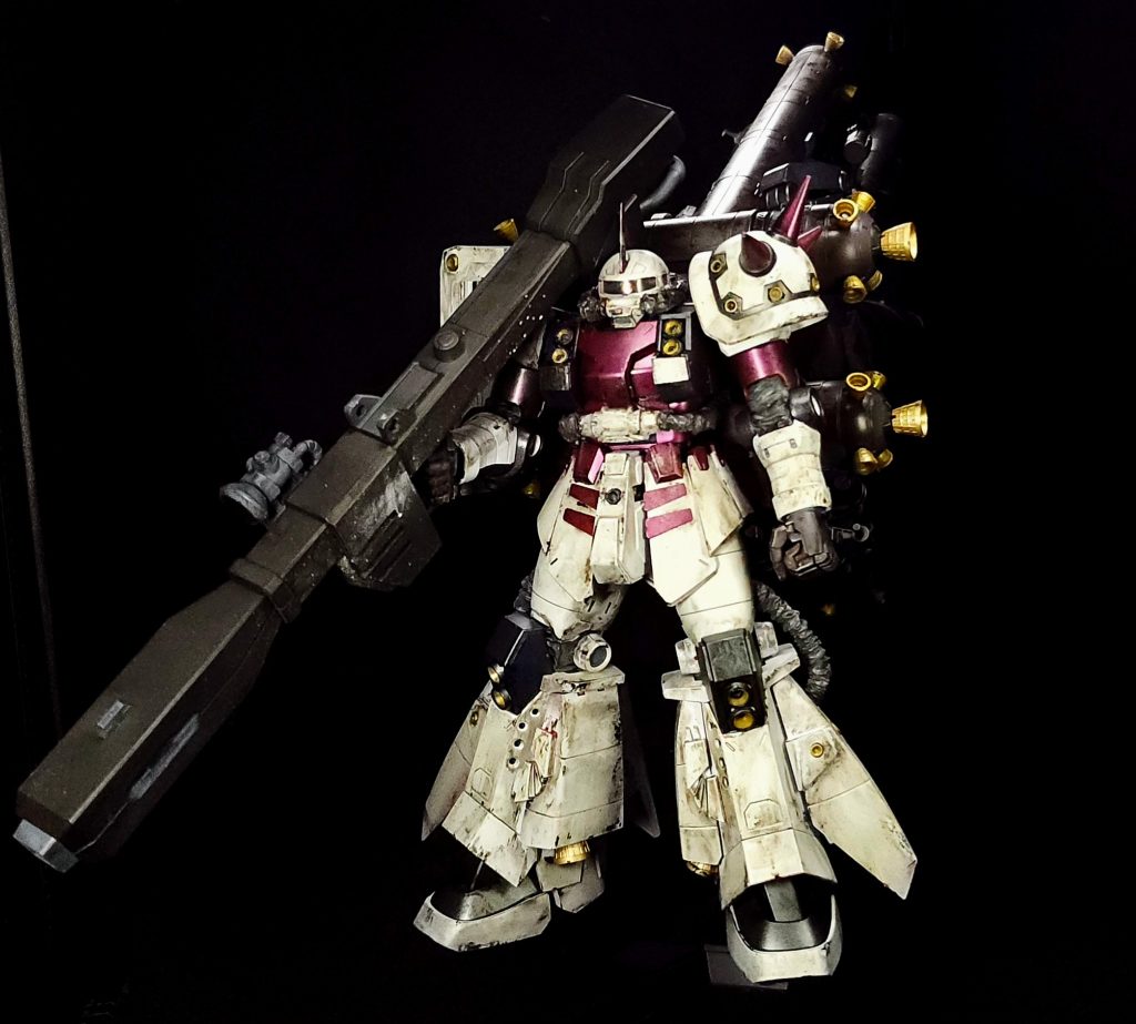 MG サイコザクver.Ka　シンプル全塗装–3枚目/制作者：塗装狂主任