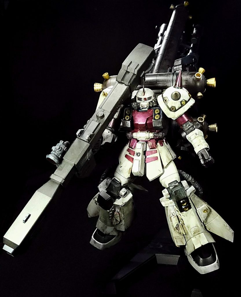 MG サイコザクver.Ka　シンプル全塗装–2枚目/制作者：塗装狂主任