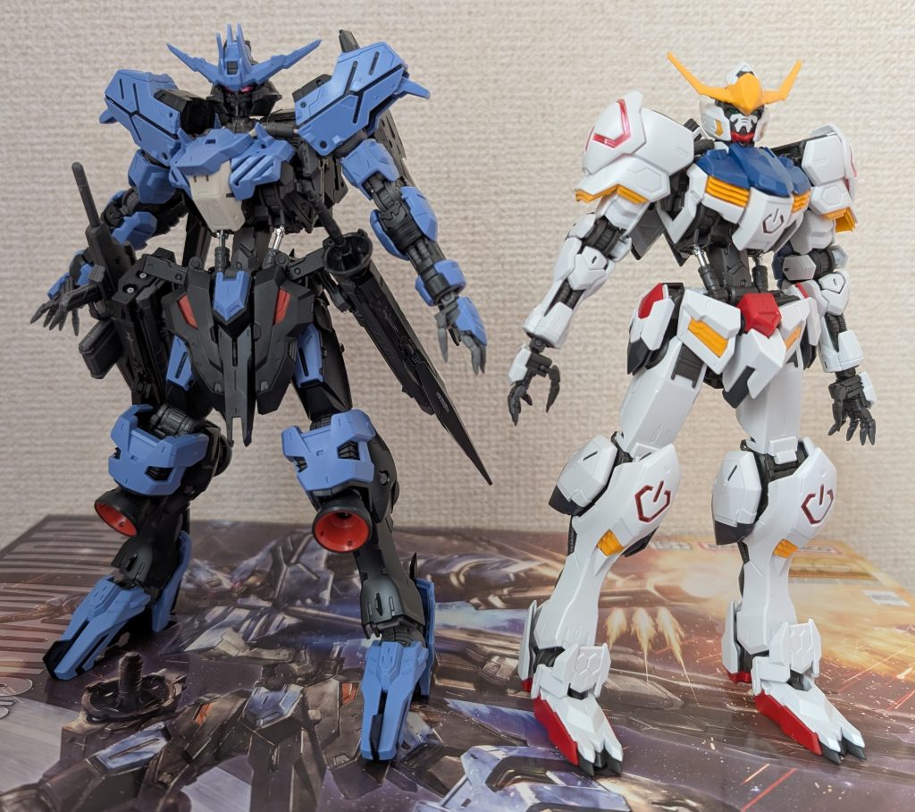 MGバルバトスとの比較。