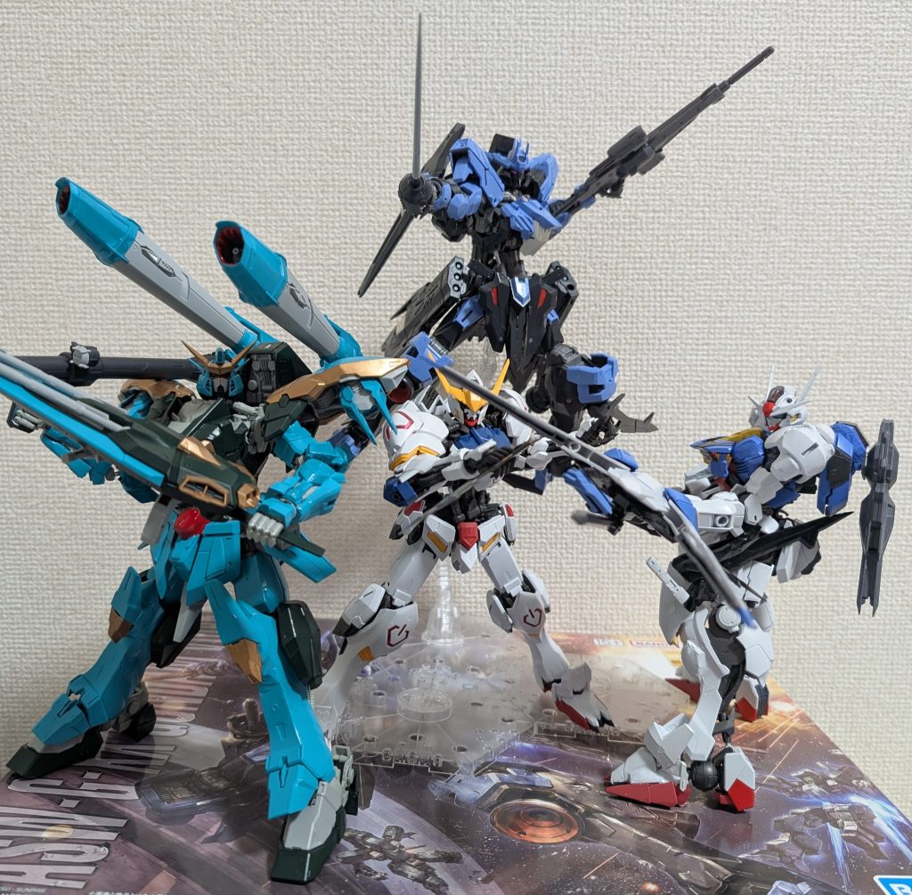 4機体集合写真(閲覧ありがとうございました)!!!!