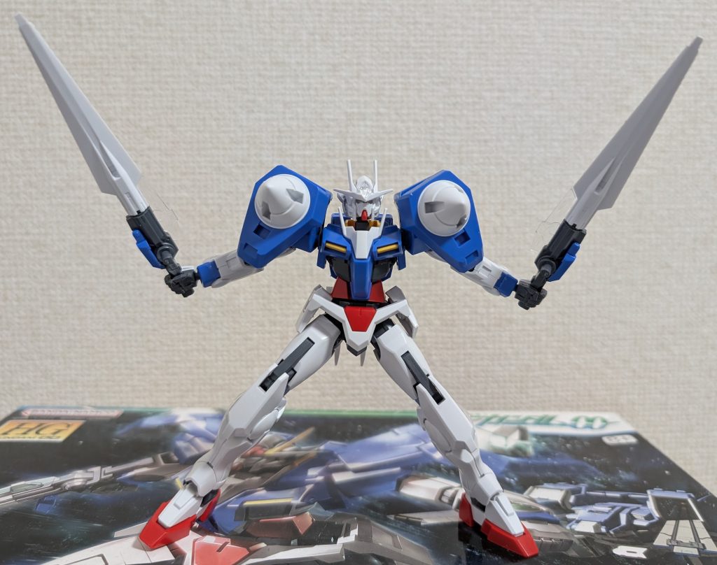 同じく再販入手のダブルオーです。