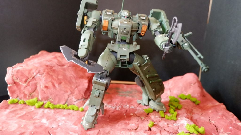 おまけ2!ヒート・ホーク持たせてみた。似合う