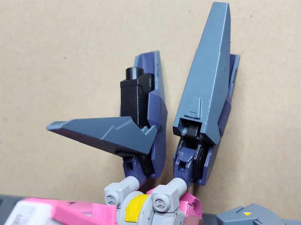 漏影のブースターは摩耗してゆるゆるで閉じてしまうので、簡易ロック(開けた時に引っかける部分)を作ってみました。