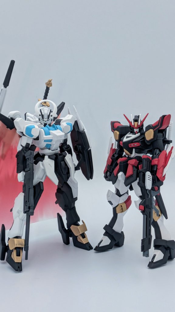 白上フブキ専用機(https://gumpla.jp/hg/2302235)と一緒に。去年の年末付近にあった3DLiveのフブミオのチューリングラブでドキドキした人は絶対いるはず。