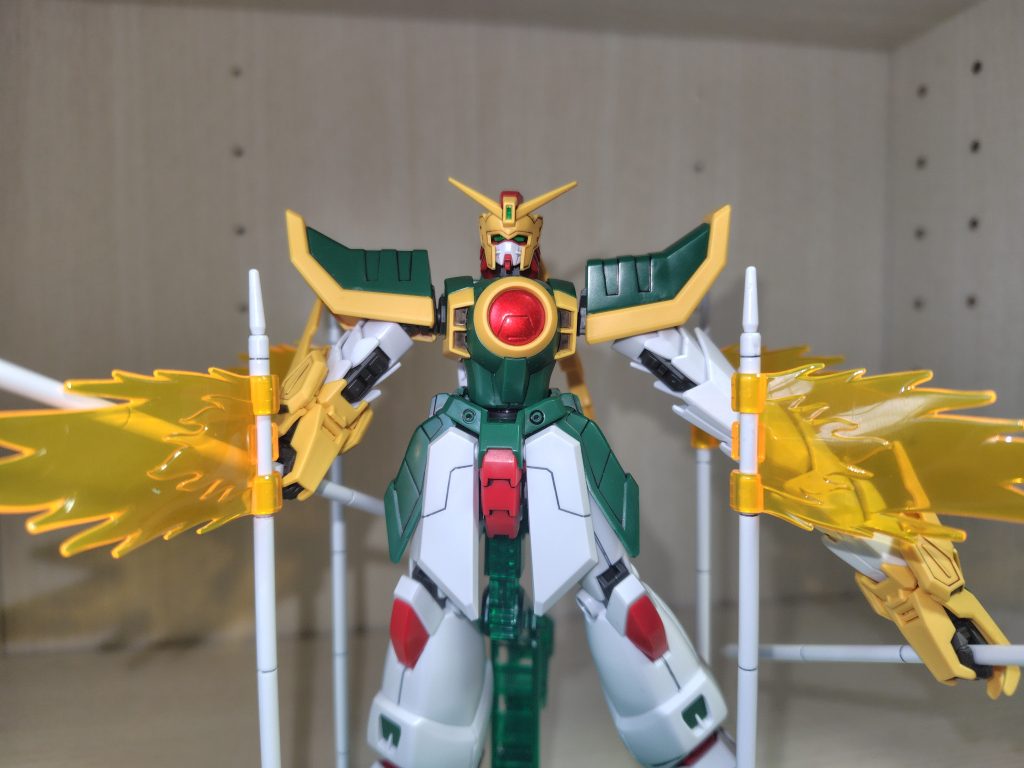 ドラゴンガンダム　素組、ちょい塗り–3枚目/制作者：いっしー