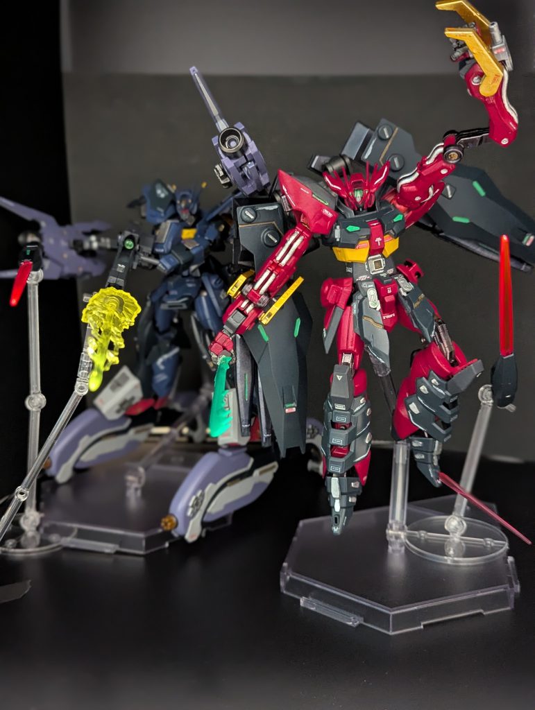 オルバとの決めポーズ