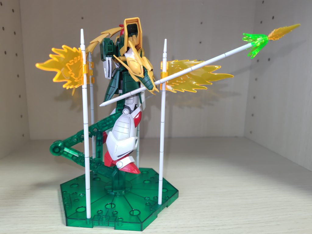 ドラゴンガンダム　素組、ちょい塗り–4枚目/制作者：いっしー