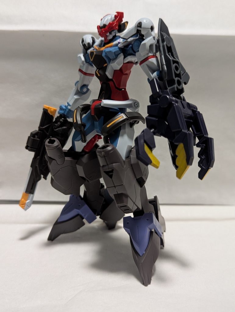 【制作】ミキシング頭・胴体・腕ジークアクス右腕武装バンシィ(Gフレーム)脚キマリスヴィダールバックパック30mm