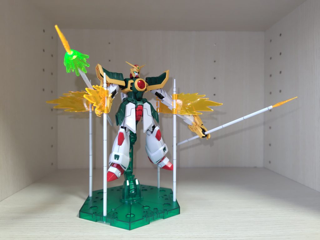 ドラゴンガンダム　素組、ちょい塗り–5枚目/制作者：いっしー