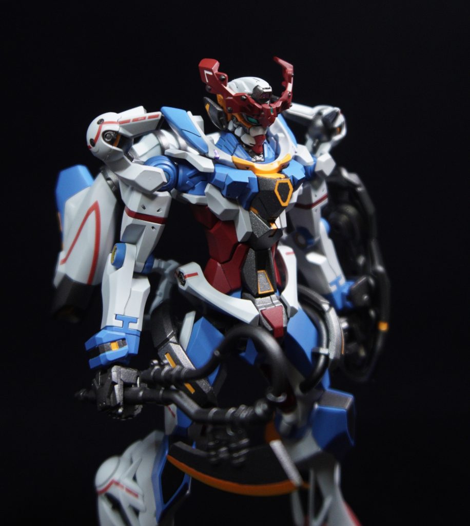 シールは一部使用バックパックは磁石入れて合わせ目消ししましたが保持力が足らず角度調整できません(gundam-kao9)