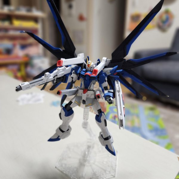 流行りから１年経ってライフリを作成中！各部の延長工作とシャープ化、パテでの穴埋めスジ彫りを練習🤔写真は塗装前の確認です✋️😊（3枚目）