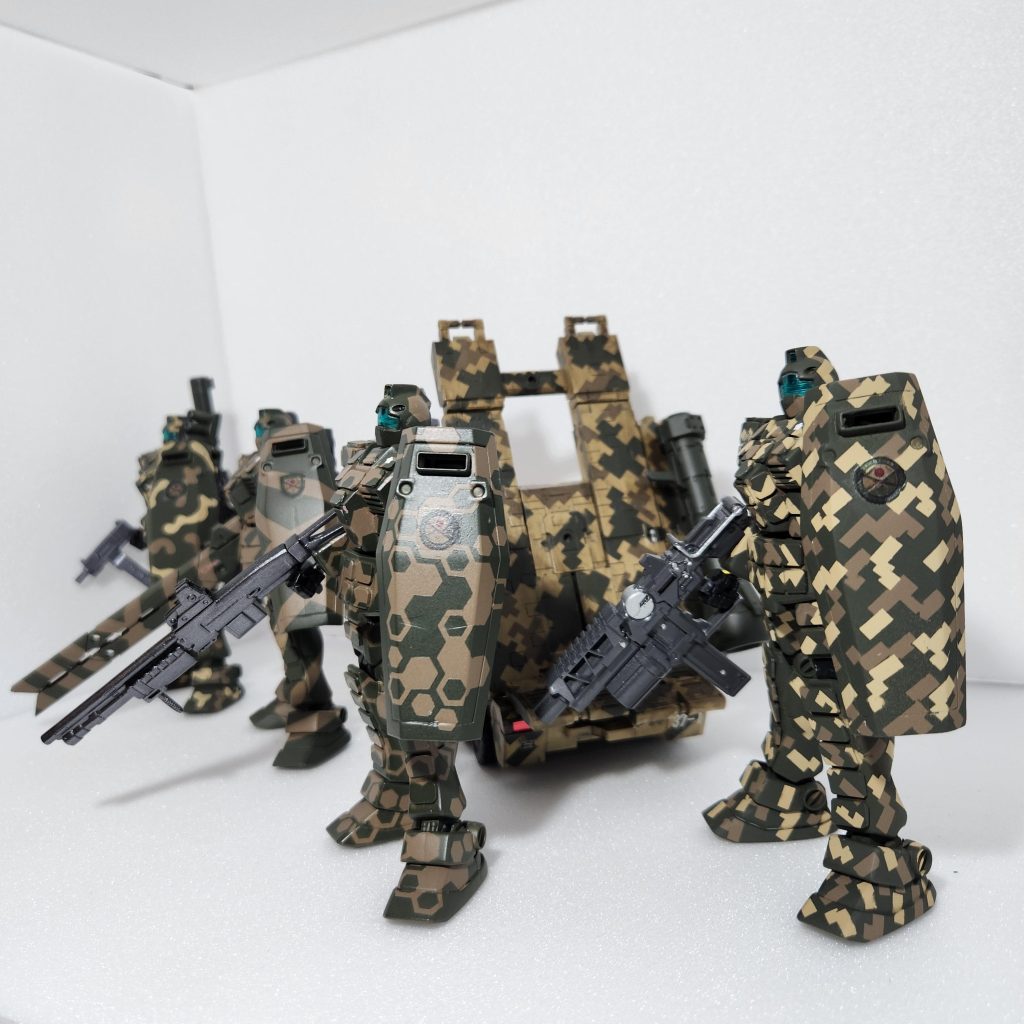 色々なカモフラージュ施しました(^o^;)     