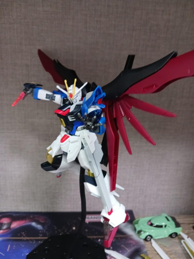 フラッシュエッジビームブーメランなど、前のフリーダムと、変わらないが、ここから、追加武装の解説です