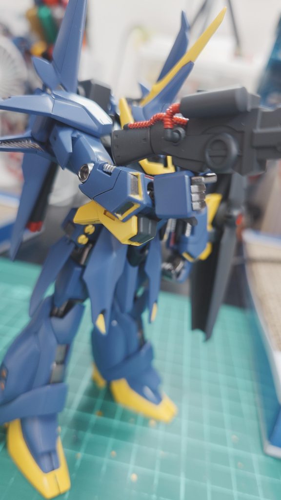 前腕部塗り分け