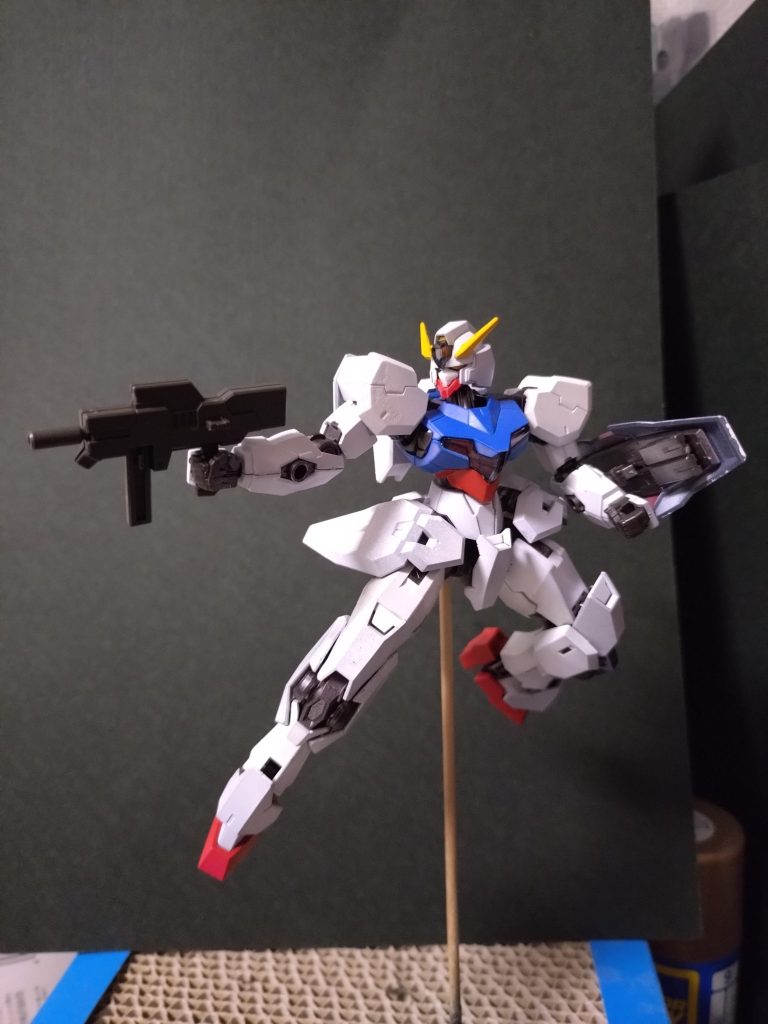 SEED打ちらしきポーズ