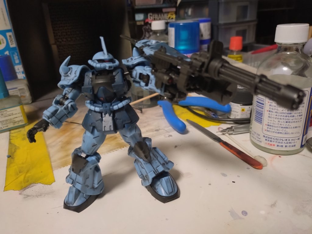 ガトリングシールド掃射！！