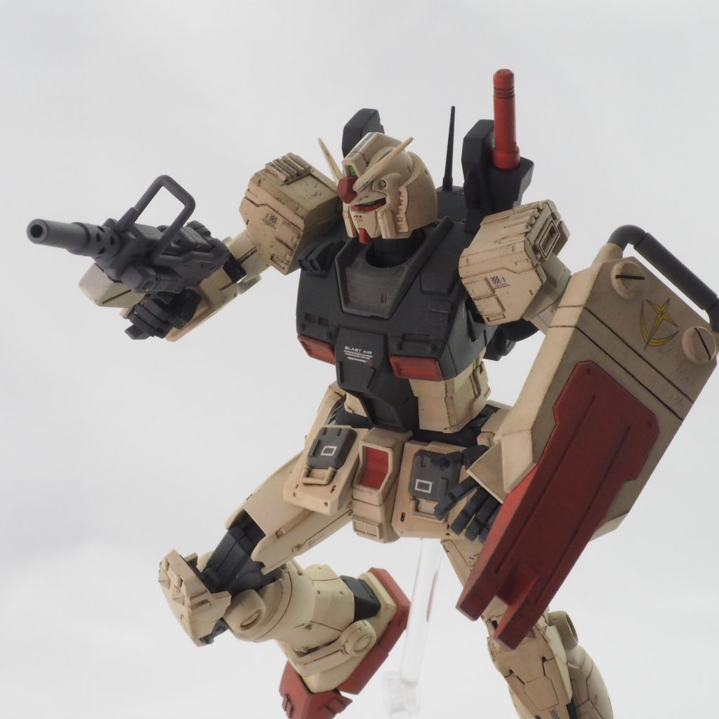 現地改修はコジマ大隊の十八番（？）ということで、各所にディテール追加しています。