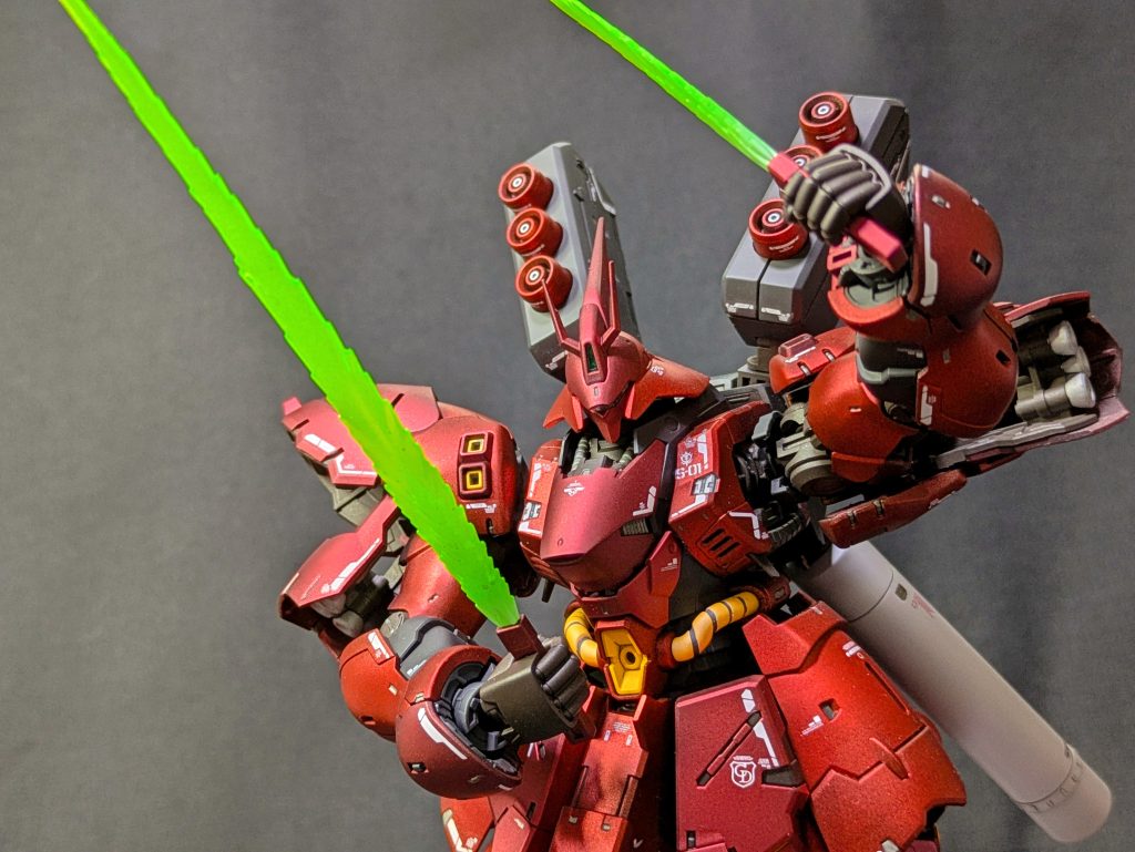 サザビーと言えば駄々っ子切り!ですね。