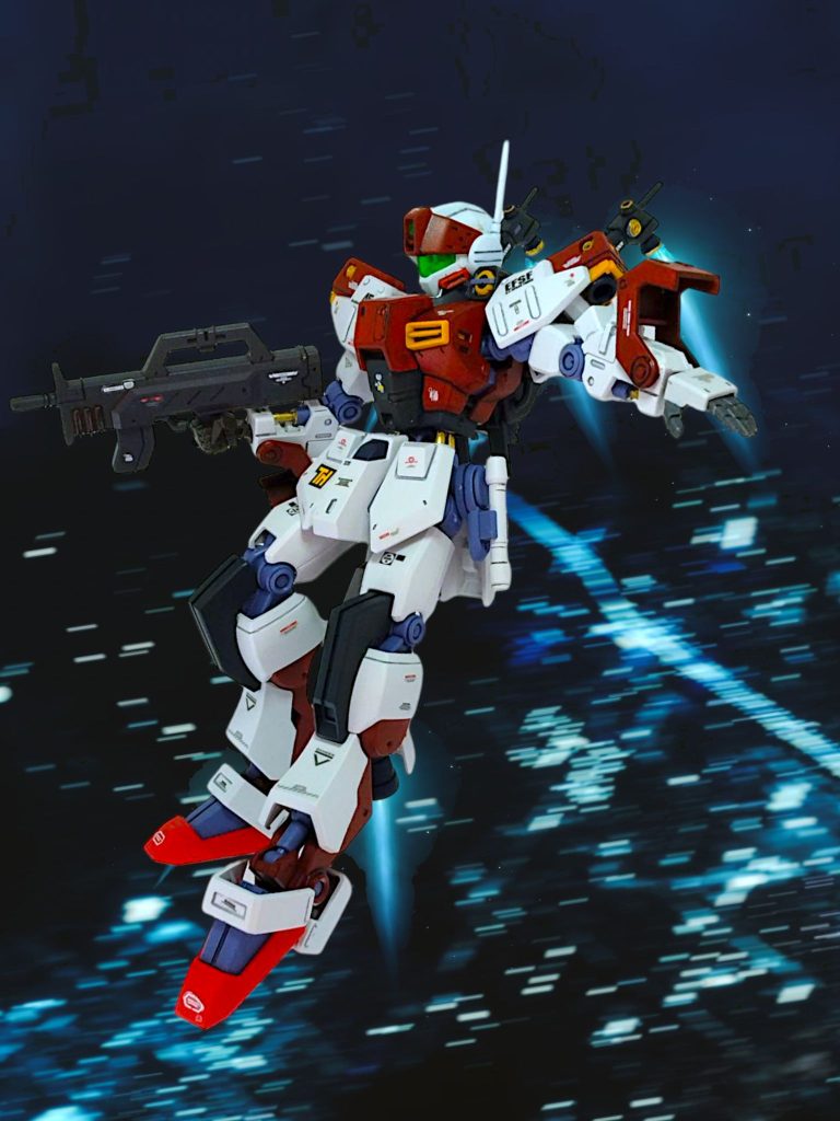 隊長「各機、散開しろ。足は速いが敵は一機だ、包囲して撃破するぞ!」