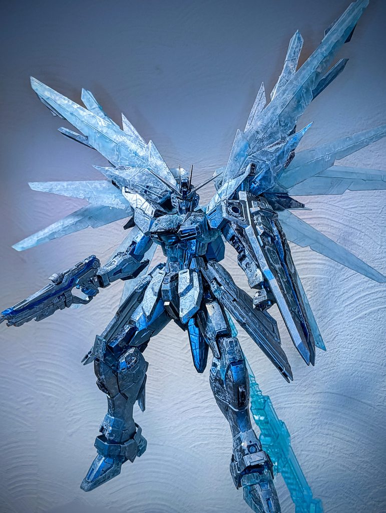 最後にドライブラシにて、シルバーの塗料を部分的にのせて完成最後までご覧頂きありがとうございました