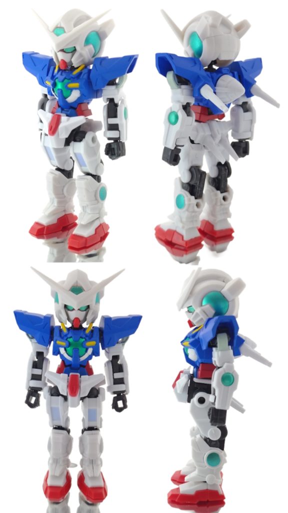 SDガンダムエクシア（カプセルアクション＋モビリティジョイント）–2枚目/制作者：豚の切り身