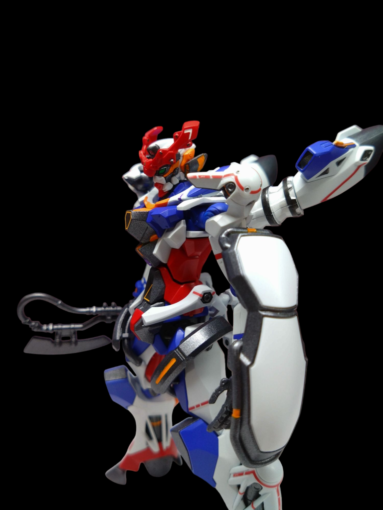 バックパックの赤いライン貼るのムズい