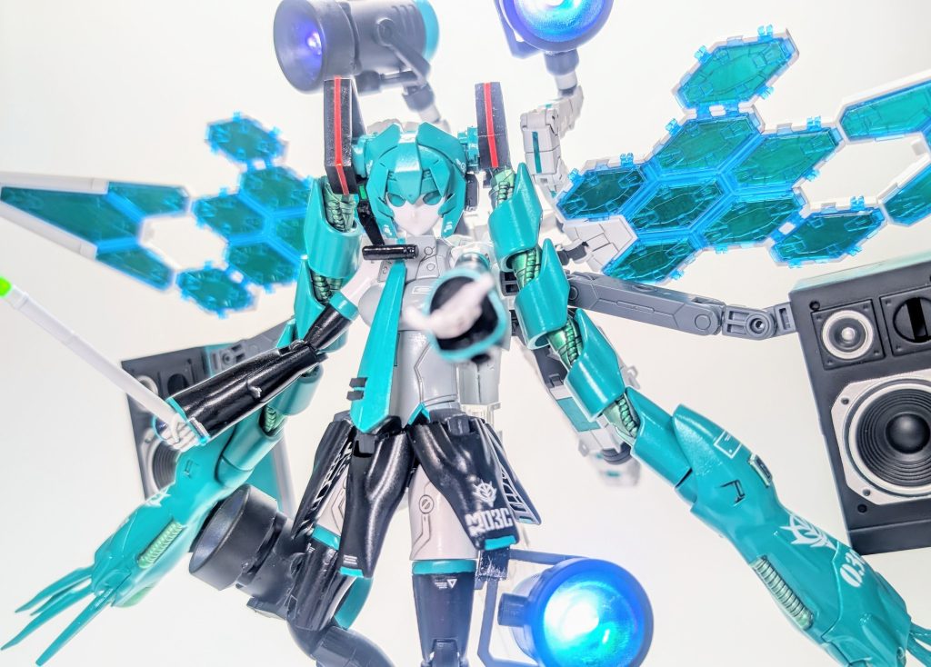 ハイミック(初音ミク)グラスフェザーTypeライブs–2枚目/制作者：くろま