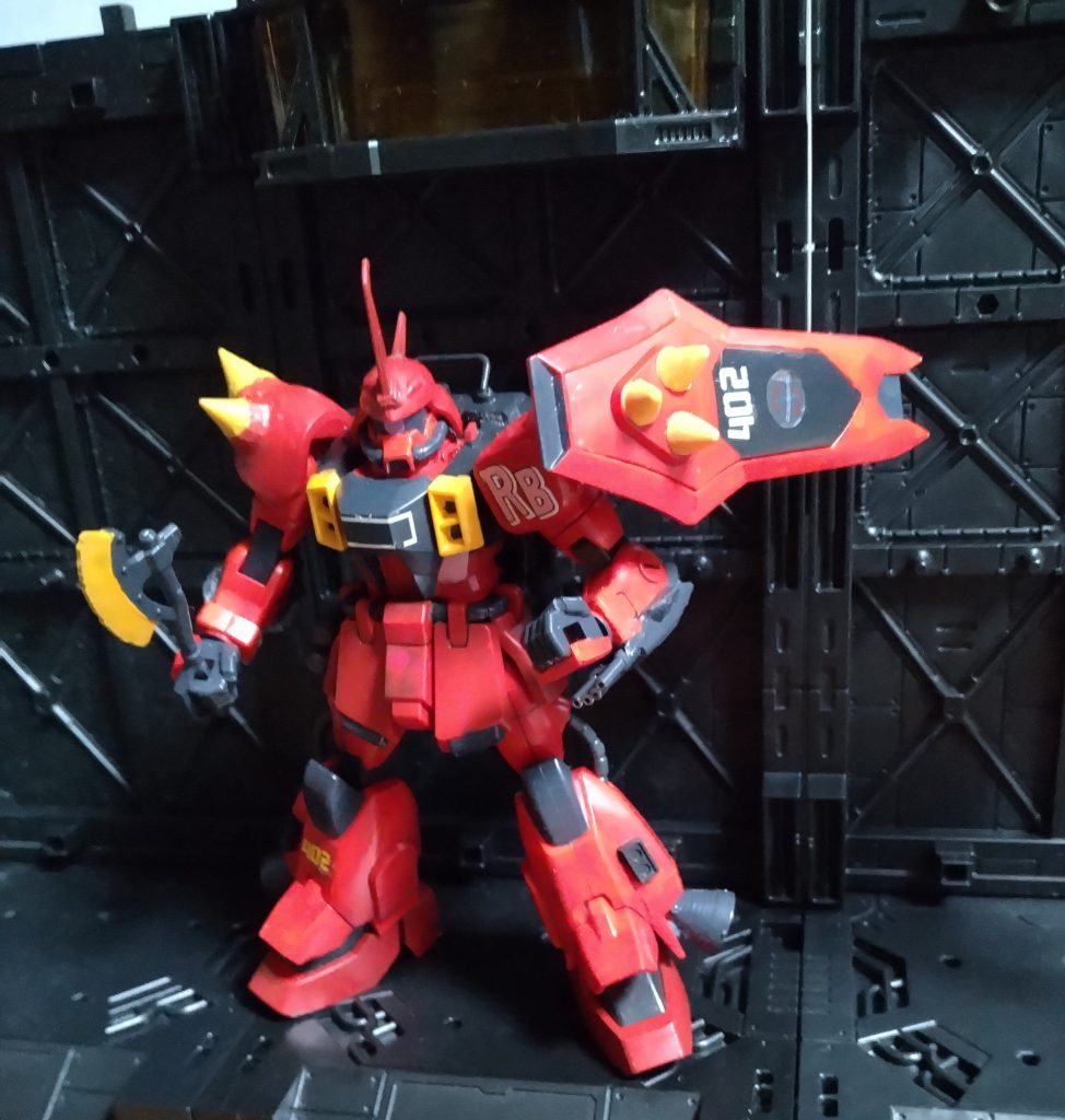 コズミック・イラの赤い稲妻–5枚目/制作者：サト