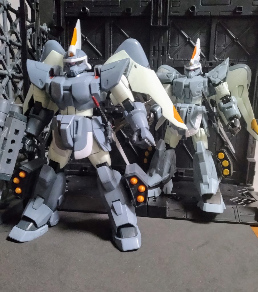 後ろに居るのはGフレームのジンです（笑）