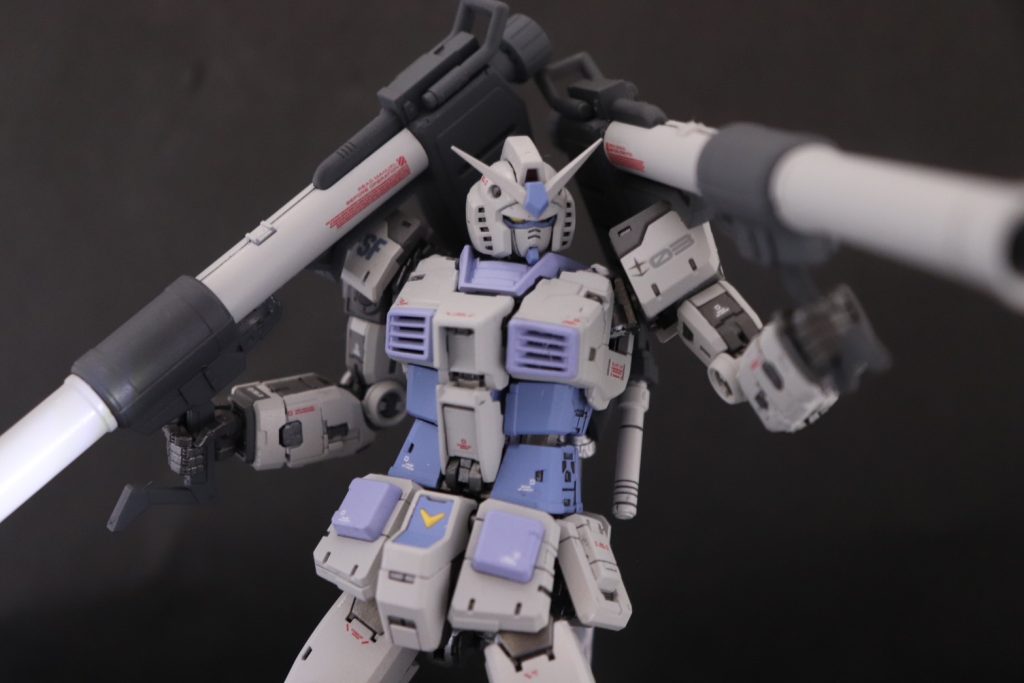 ポージング2バズーカを2本にしています