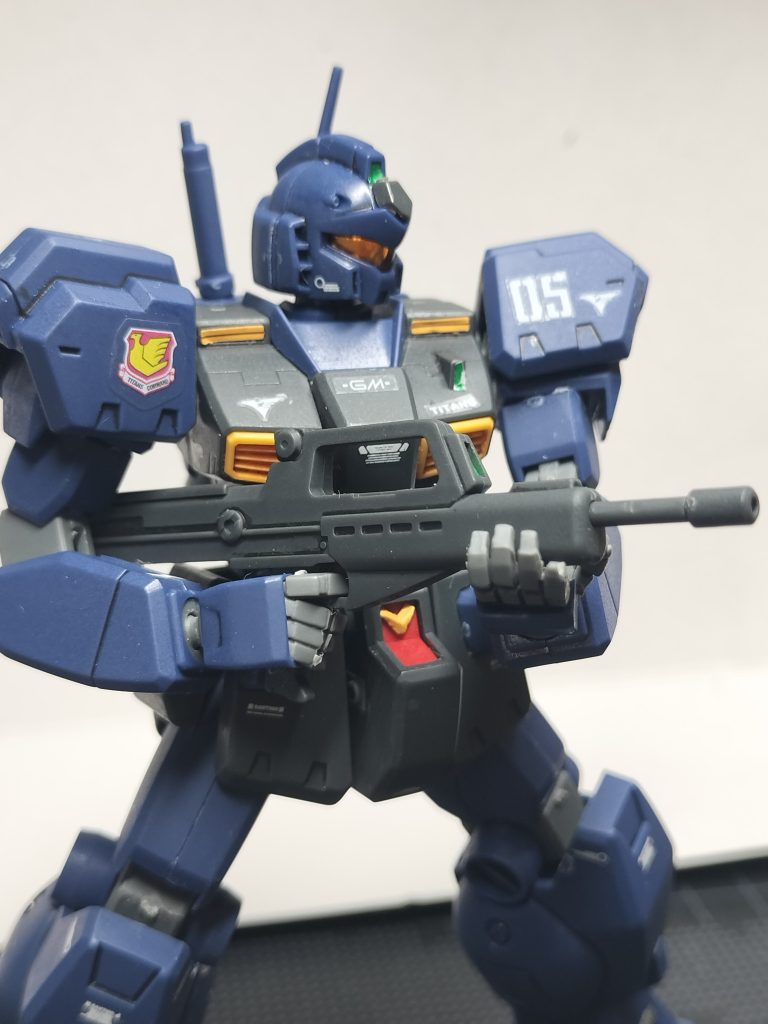 ジムライフルを持たせてみたり