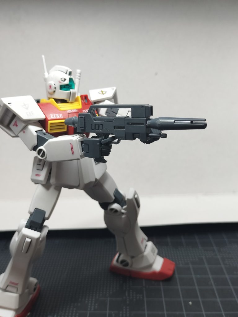 ビームライフル持たせてみたり