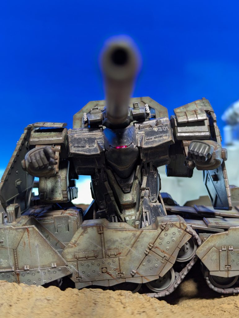 ぶっ放してるところ 