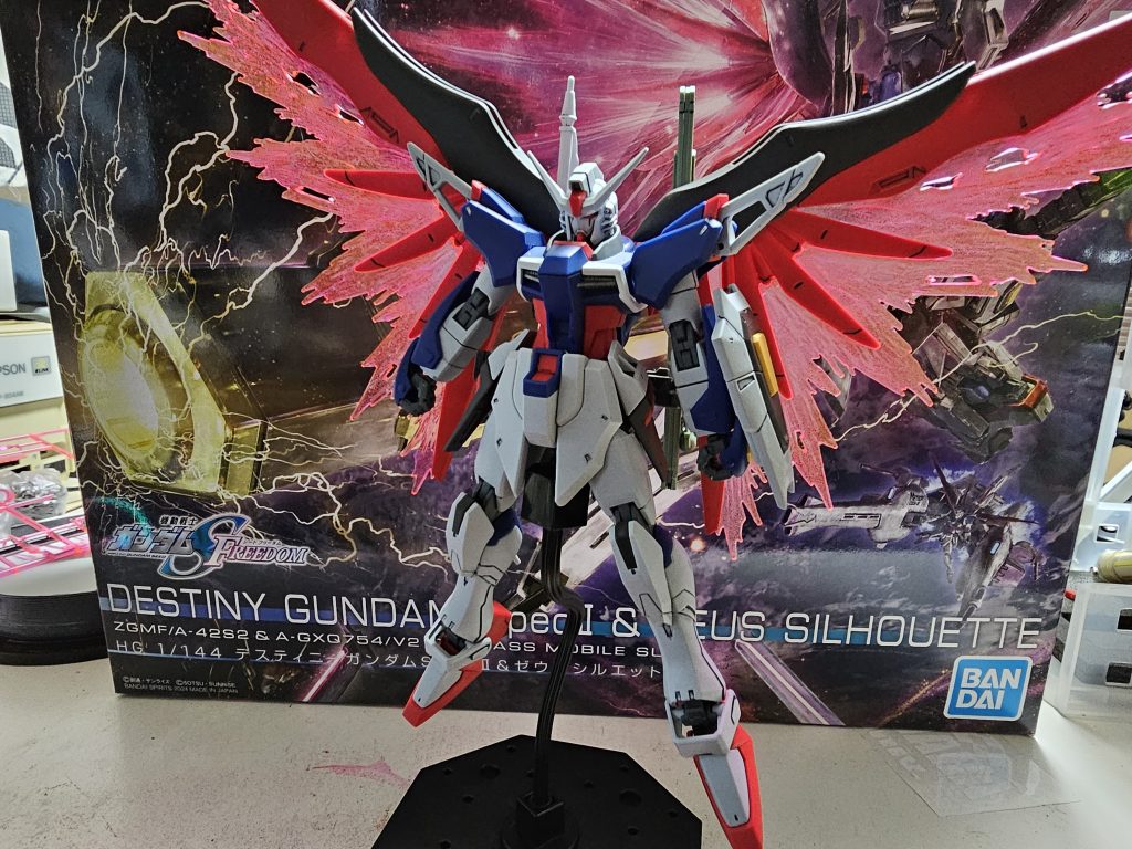 デスティニーガンダムSPECⅡ お手軽仕上げ–3枚目/制作者：さちお@sachi2024