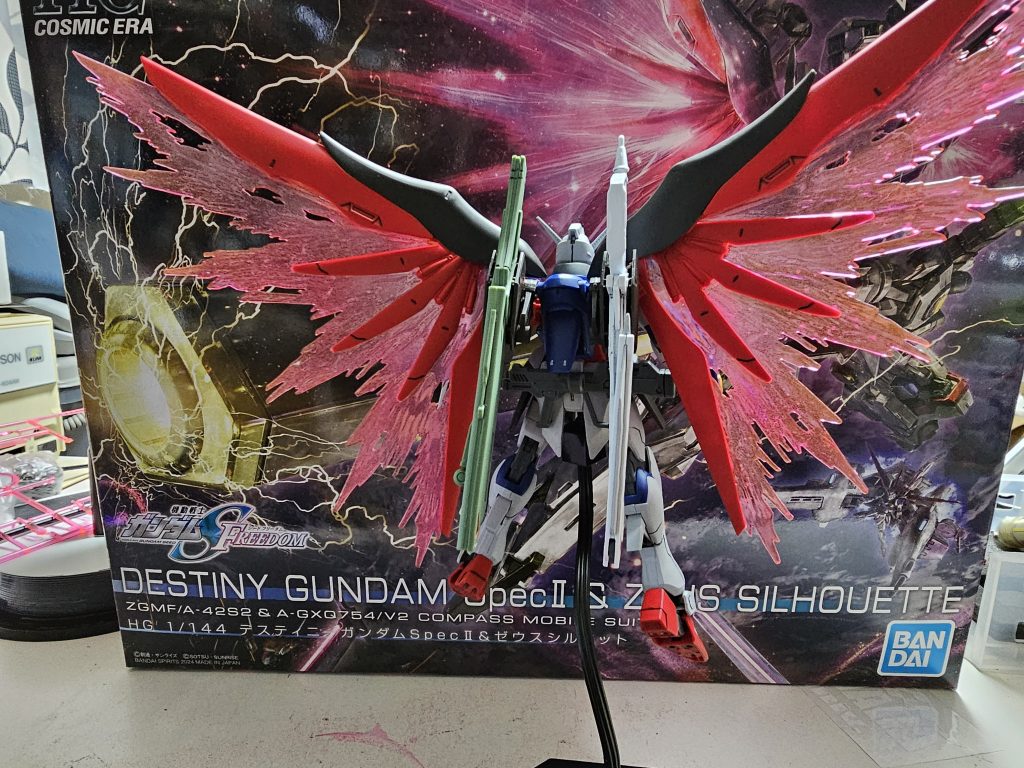 デスティニーガンダムSPECⅡ お手軽仕上げ–5枚目/制作者：さちお@sachi2024
