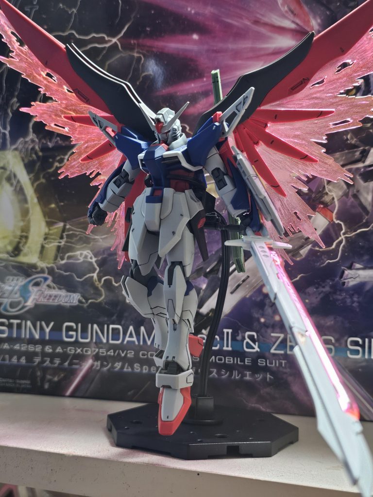 デスティニーガンダムSPECⅡ お手軽仕上げ–2枚目/制作者：さちお@sachi2024