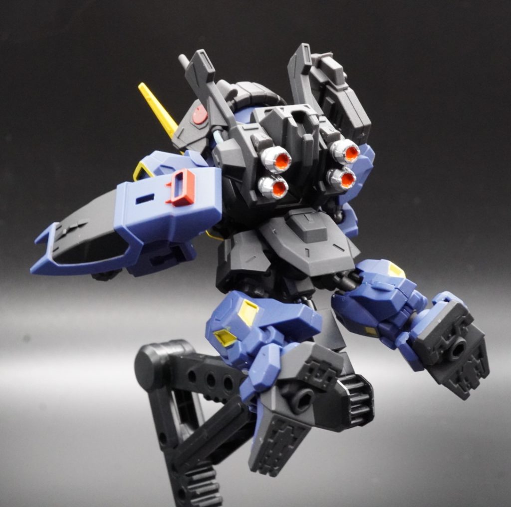 バーニアのシルバーは、4アーティストマーカーの、シルバーを筆塗りです。初めて使ってみましたが、メッキ感があって良いと思います。