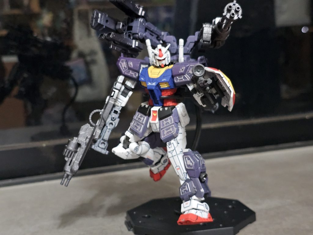 装備が重すぎて腕がなかなか固定出来ません笑笑