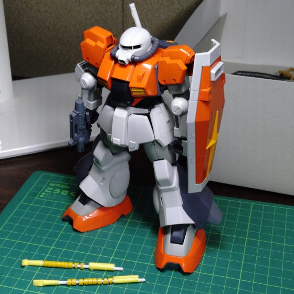 顔の動力パイプはやっつけましたが