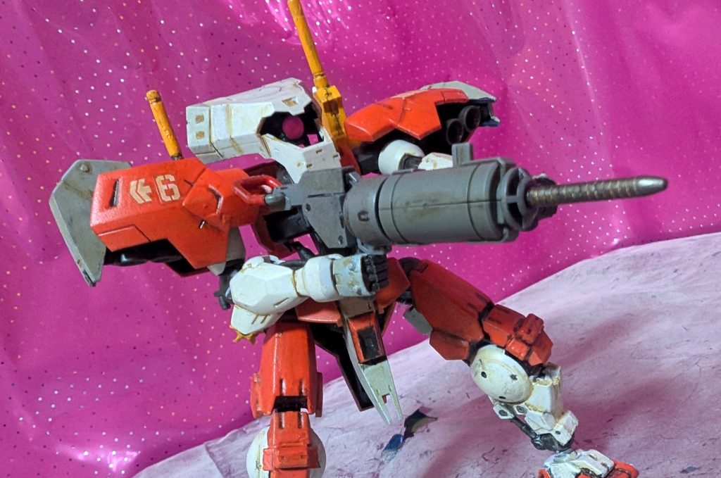 【ツール①「ドリルガン」】まんま「水星の魔女」デミトレーナー拡張セットのドリルをそのまま使ってます。