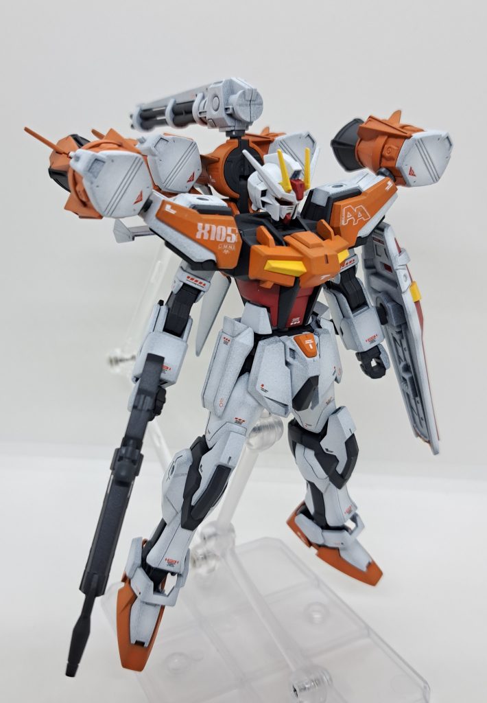 EGストライクとEGビルドストライクをミキシングしてガンバレルストライカーつけただけです