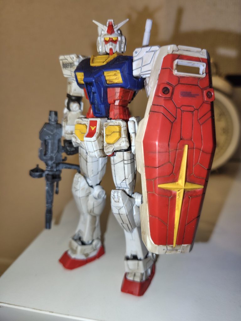 盾の亀裂はダメージってことで許してね♡