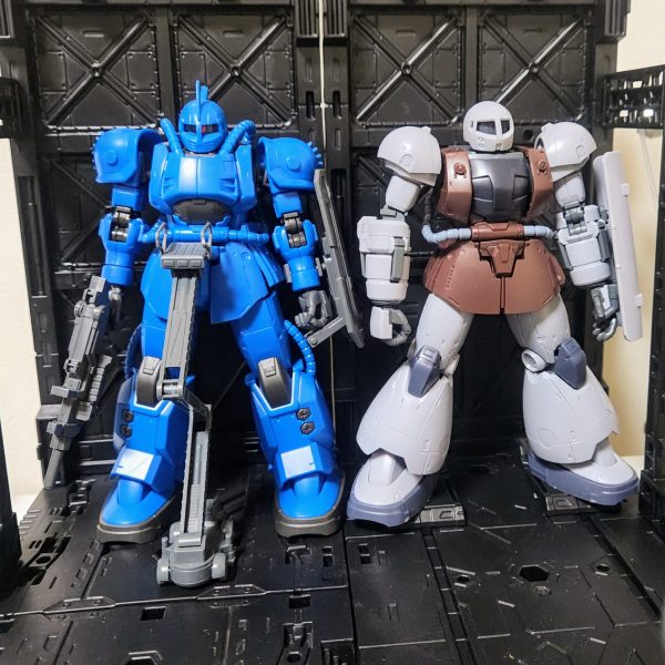 ザクIを組んでから最近にわかに…