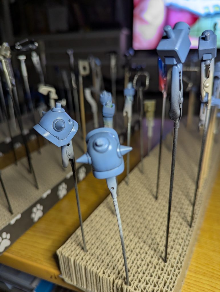 塗装とスミ入れ