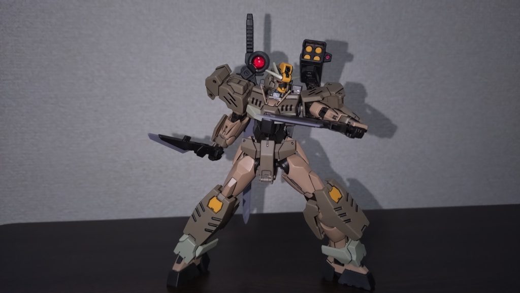 ガンダムダブルオーコマンドクアンタ デザートタイプ–2枚目/制作者：Tk-シカ