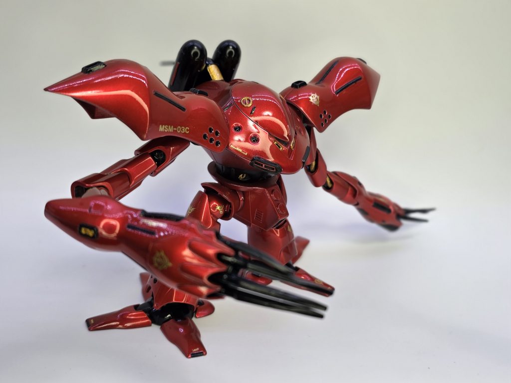 見た目がナイチンゲールっぽくなりましたが結果的には自分好みのハイゴックができました😆次回！ゾゴックが2機！！おたのしみに！👊🤣 