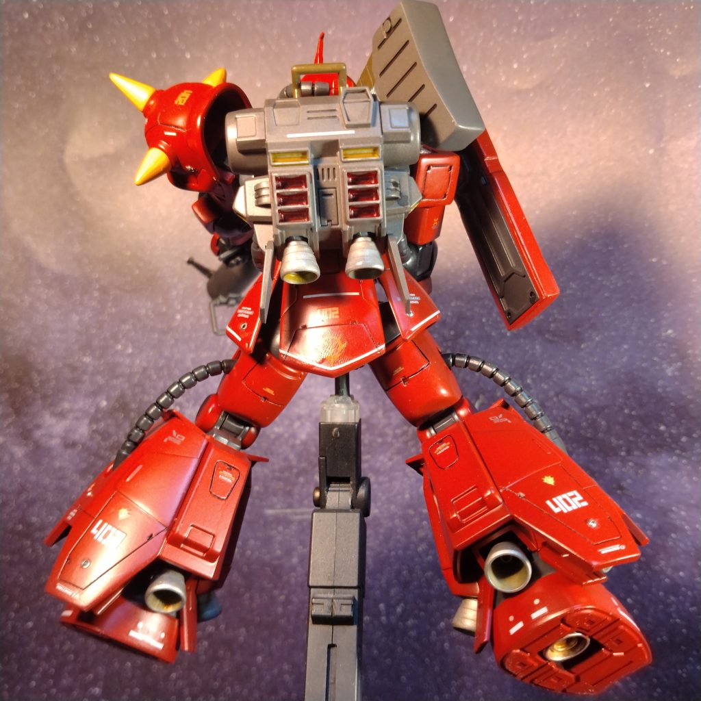 カラーリングは幼少期から頭に入ってるので記憶のままに塗装しました!😄