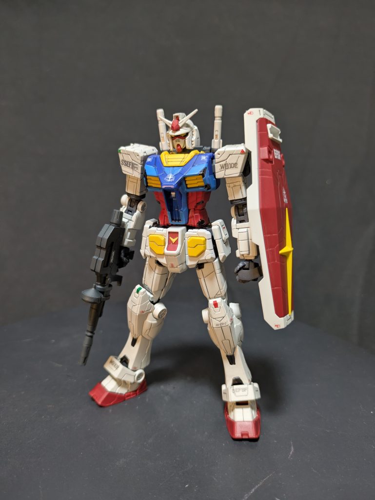 EXPO2025 1/144 RX-78F00/E ガンダム本体完成