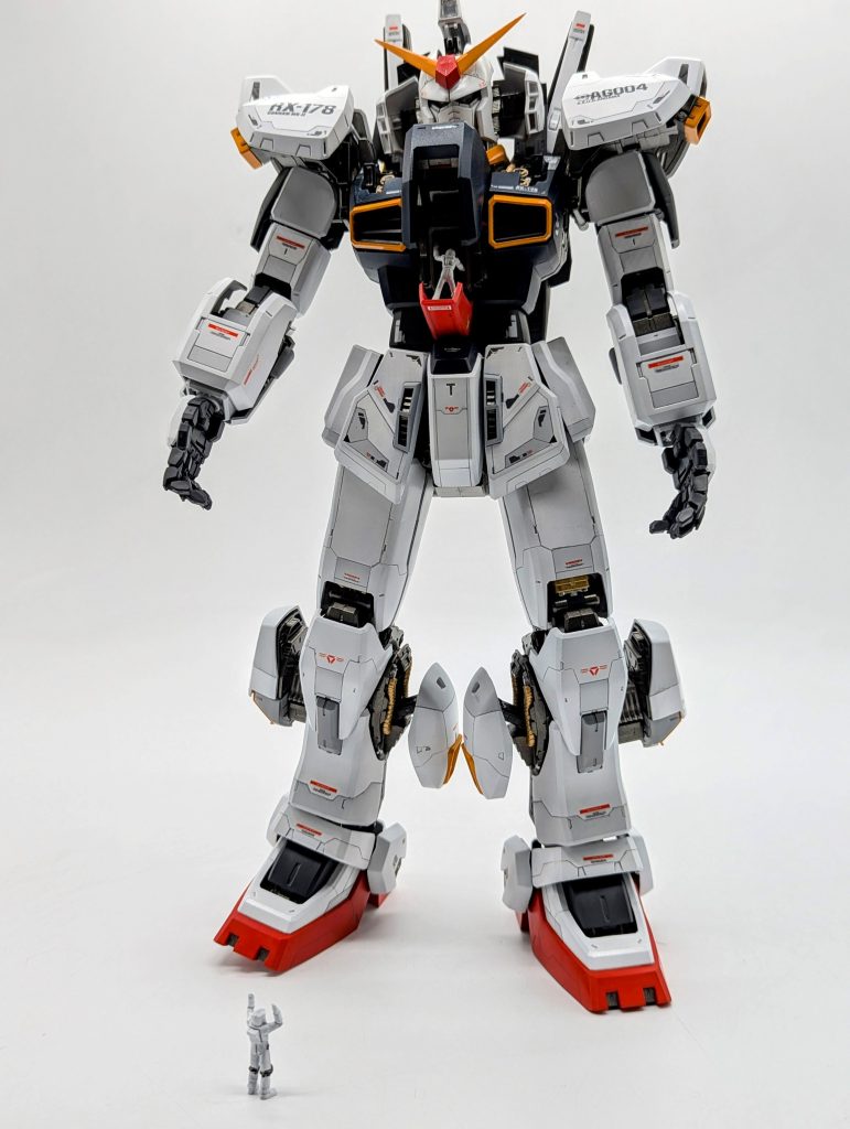 PGガンダムMark2改修塗装完成品–8枚目/制作者：kenshira0123
