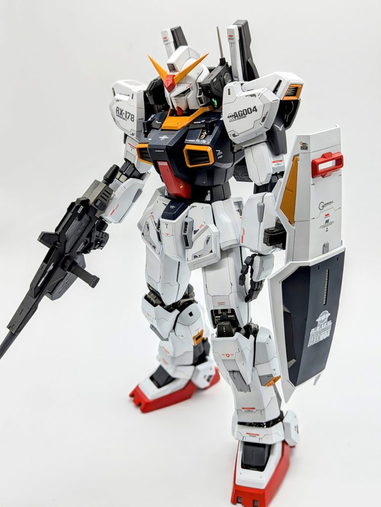 PGガンダムMark2改修塗装完成品–3枚目/制作者：kenshira0123